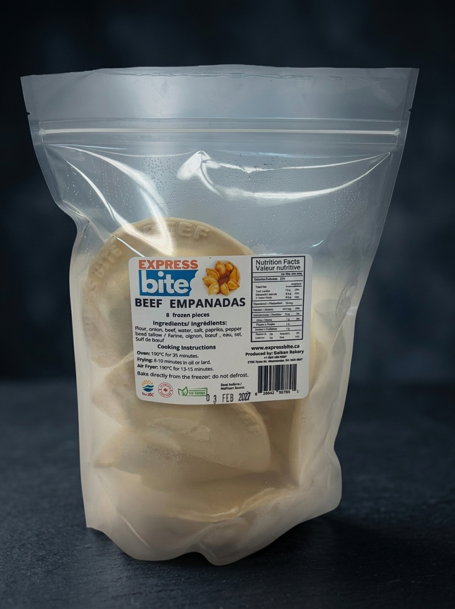 Beef Empanada — handfolded with premium beef